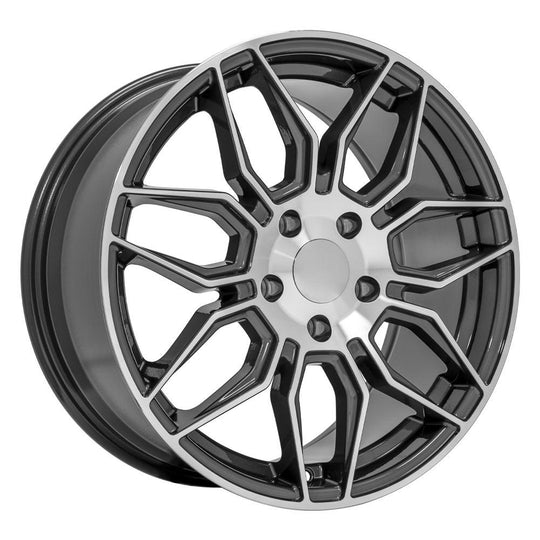 CV03C-18085-5475-52MG - OE Wheels Replica CV03C 18X8.5 5X120.65 ET56mm Gunmetal Machined - OE Wheels Wheels Canada