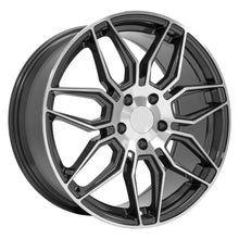 Load image into Gallery viewer, CV03D-19085-5120-51MG - OE Wheels Replica CV03D 19X8.5 5X120 ET51mm Gloss Gunmetal Machined - OE Wheels Wheels Canada