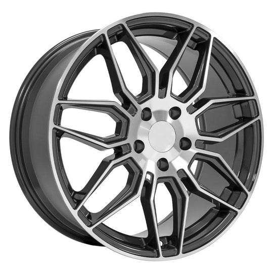 CV03D-19085-5120-51MG - OE Wheels Replica CV03D 19X8.5 5X120 ET51mm Gloss Gunmetal Machined - OE Wheels Wheels Canada