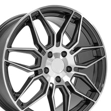 Load image into Gallery viewer, CV03D-19085-5120-51MG - OE Wheels Replica CV03D 19X8.5 5X120 ET51mm Gloss Gunmetal Machined - OE Wheels Wheels Canada