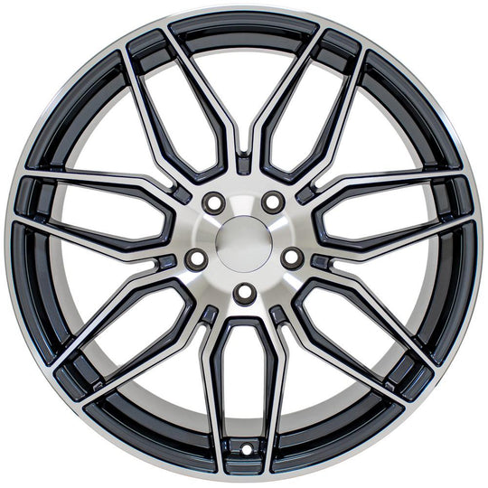 CV03D-20110-5120-64MG - OE Wheels Replica CV03D 20X11 5X120 ET64mm Gloss Gunmetal Machined - OE Wheels Wheels Canada