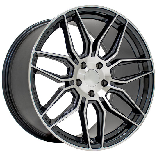 CV03D-20110-5120-64MG - OE Wheels Replica CV03D 20X11 5X120 ET64mm Gloss Gunmetal Machined - OE Wheels Wheels Canada