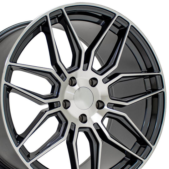CV03D-20110-5120-64MG - OE Wheels Replica CV03D 20X11 5X120 ET64mm Gloss Gunmetal Machined - OE Wheels Wheels Canada