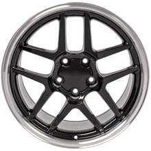 Load image into Gallery viewer, CV04-18105-5475-56BM - OE Wheels Replica CV04 18X10.5 5X120.65 ET56mm Black with Machined Lip - OE Wheels Wheels Canada