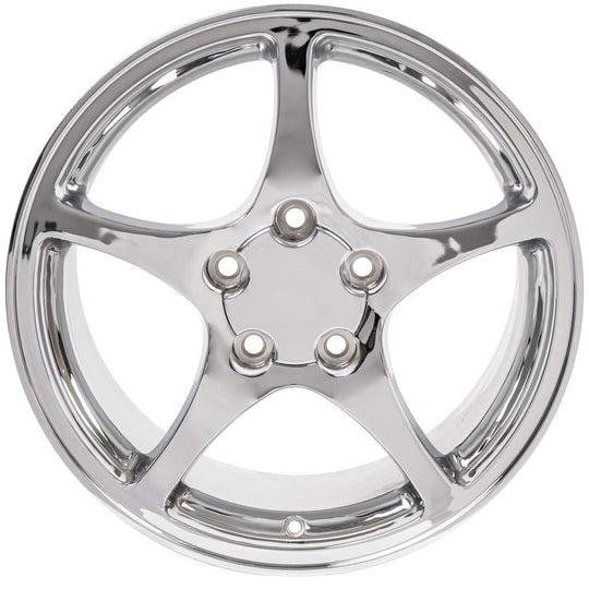 CV05-18095-5475-65C - OE Wheels Replica CV05 18X9.5 5X120.65 ET65mm Chrome - OE Wheels Wheels Canada