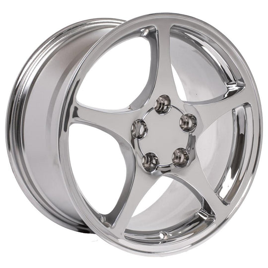 CV05-17085-5475-58C - OE Wheels Replica CV05 17X8.5 5X120.65 ET58mm Chrome - OE Wheels Wheels Canada