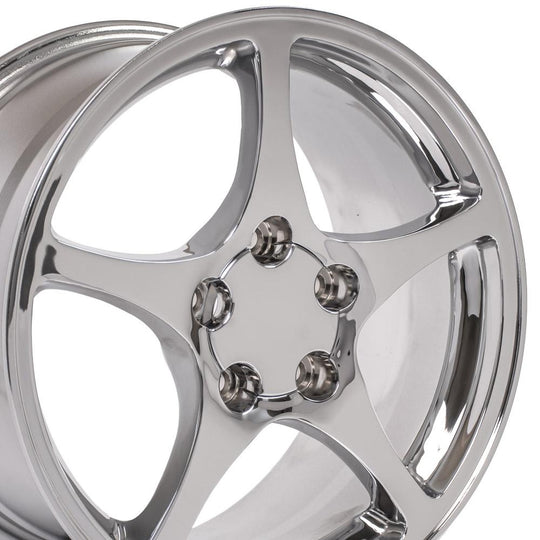 CV05-17085-5475-58C - OE Wheels Replica CV05 17X8.5 5X120.65 ET58mm Chrome - OE Wheels Wheels Canada