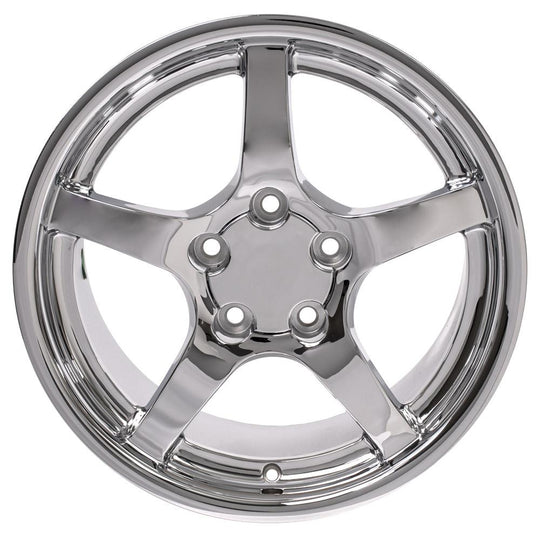 CV05-D17095-5475-54C - OE Wheels Replica CV05 17X9.5 5X120.65 ET54mm Chrome - OE Wheels Wheels Canada