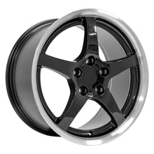 Charger l'image dans la galerie, CV05-D18095-5475-54BM - OE Wheels Replica CV05 18X9.5 5X120.65 ET54mm Black with Machined Lip - OE Wheels Wheels Canada
