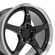 Charger l'image dans la galerie, CV05-D18095-5475-54BM - OE Wheels Replica CV05 18X9.5 5X120.65 ET54mm Black with Machined Lip - OE Wheels Wheels Canada