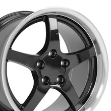 Load image into Gallery viewer, CV05-D18105-5475-56BM - OE Wheels Replica CV05 18X10.5 5X120.65 ET56mm Black with Machined Lip - OE Wheels Wheels Canada