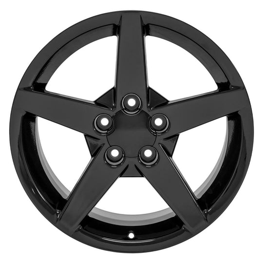 CV06A-18095-5475-58B - OE Wheels Replica CV06A 18X9.5 5X120.65 ET58mm Gloss Black - OE Wheels Wheels Canada