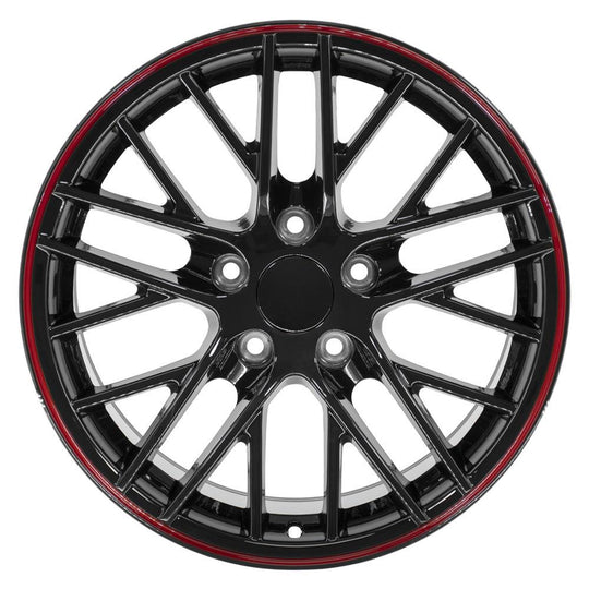 CV08A-17095-5475-54BR - OE Wheels Replica CV08A 17X9.5 5X120.65 ET54mm Gloss Black - OE Wheels Wheels Canada