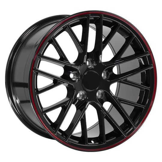 CV08A-17095-5475-54BR - OE Wheels Replica CV08A 17X9.5 5X120.65 ET54mm Gloss Black - OE Wheels Wheels Canada