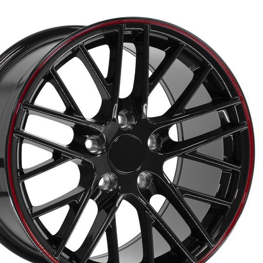 CV08A-17095-5475-54BR - OE Wheels Replica CV08A 17X9.5 5X120.65 ET54mm Gloss Black - OE Wheels Wheels Canada