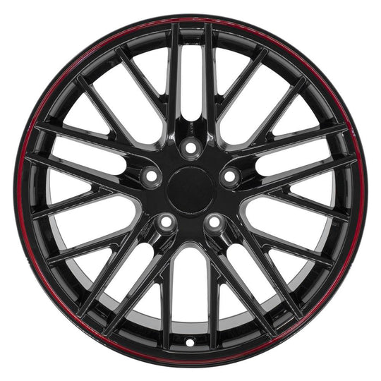 CV08A-18105-5475-56BR - OE Wheels Replica CV08A 18X10.5 5X120.65 ET56mm Gloss Black - OE Wheels Wheels Canada
