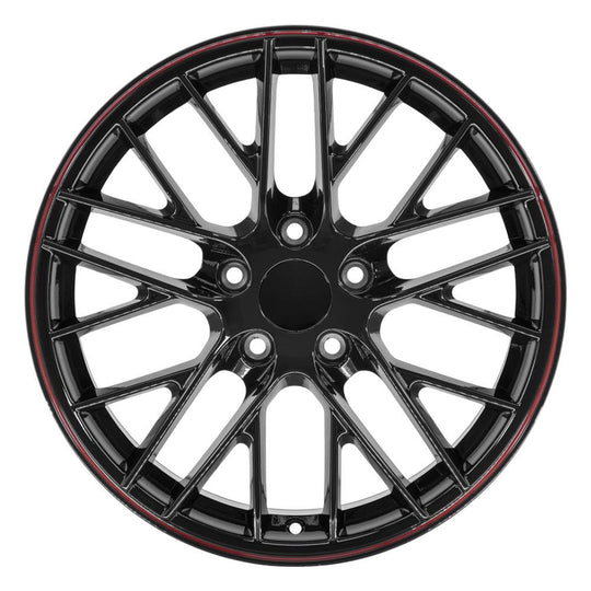 CV08B-18085-5475-56BR - OE Wheels Replica CV08B 18X8.5 5X120.65 ET56mm Gloss Black - OE Wheels Wheels Canada