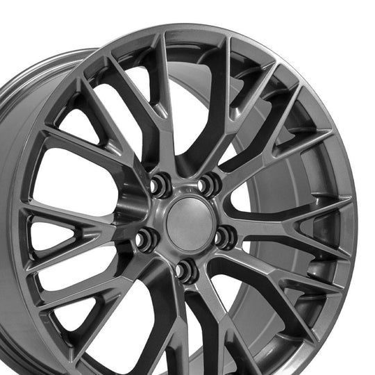 CV22B-18085-5475-56G - OE Wheels Replica CV22B 18X8.5 5X120.65 ET56mm Gunmetal - OE Wheels Wheels Canada