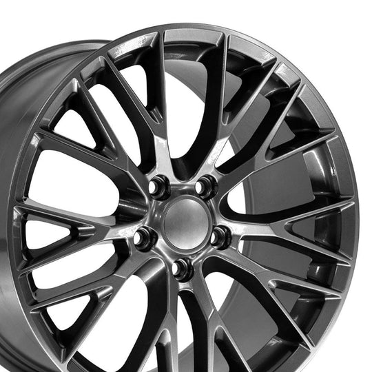 CV22B-19100-5475-79G - OE Wheels Replica CV22B 19X10 5X120.65 ET79mm Gunmetal - OE Wheels Wheels Canada