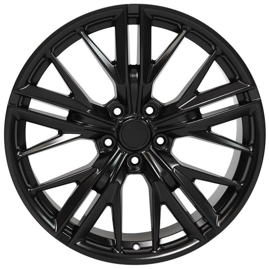 CV25-20085-5120-35B1 - OE Wheels Replica CV25 20X8.5 5X120 ET35mm Satin Black - OE Wheels Wheels Canada