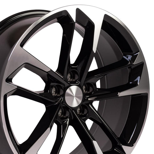 CV29-20095-5120-39MB - OE Wheels Replica CV29 20X9.5 5X120 ET39mm Black Machined - OE Wheels Wheels Canada
