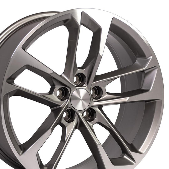 CV29-20095-5120-39MG - OE Wheels Replica CV29 20X9.5 5X120 ET39mm Gunmetal Machined - OE Wheels Wheels Canada