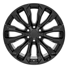 Load image into Gallery viewer, CV30-22090-6550-28B - OE Wheels Replica CV30 22X9 6X139.7 ET28mm Gloss Black - OE Wheels Wheels Canada