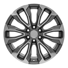 Load image into Gallery viewer, CV30-22090-6550-28MG - OE Wheels Replica CV30 22X9 6X139.7 ET28mm Gunmetal Machined - OE Wheels Wheels Canada