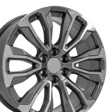 Load image into Gallery viewer, CV30-22090-6550-28MG - OE Wheels Replica CV30 22X9 6X139.7 ET28mm Gunmetal Machined - OE Wheels Wheels Canada