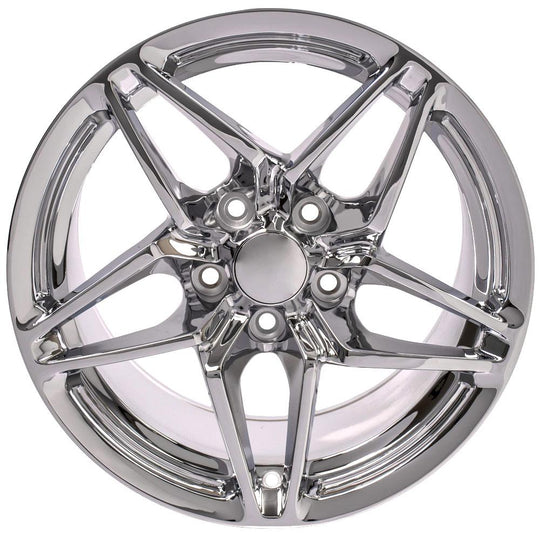 CV31-17110-5475-50C - OE Wheels Replica CV31 17X11 5X120.65 ET50mm Chrome - OE Wheels Wheels Canada