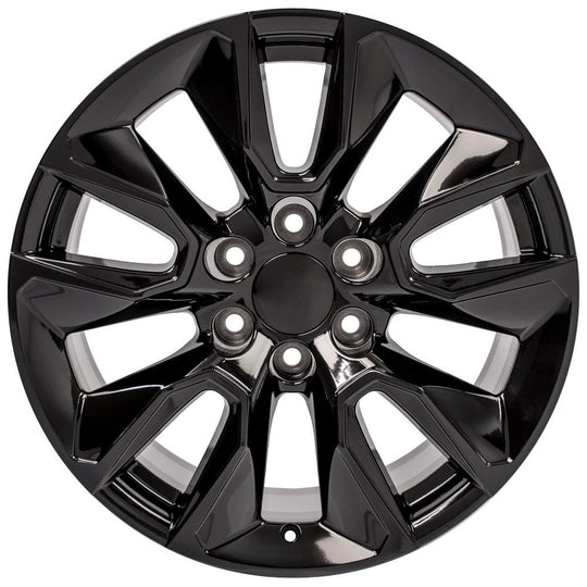 CV32-20090-6550-28B - OE Wheels Replica CV32 20X9 6X139.7 ET28mm Gloss Black - OE Wheels Wheels Canada