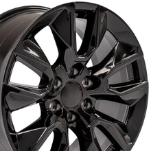 Load image into Gallery viewer, CV32-20090-6550-28B - OE Wheels Replica CV32 20X9 6X139.7 ET28mm Gloss Black - OE Wheels Wheels Canada