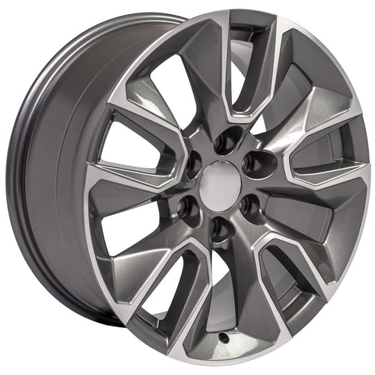 CV32-20090-6550-28MG - OE Wheels Replica CV32 20X9 6X139.7 ET28mm Gunmetal Machined - OE Wheels Wheels Canada