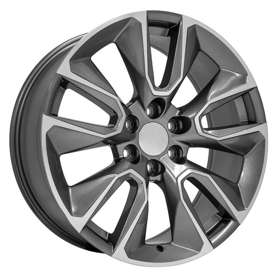 CV32-22090-6550-28MG - OE Wheels Replica CV32 22X9 6X139.7 ET28mm Gunmetal - OE Wheels Wheels Canada