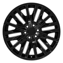 Charger l'image dans la galerie, CV33-22090-6550-28B - OE Wheels Replica CV33 22X9 6X139.7 ET28mm Gloss Black - OE Wheels Wheels Canada