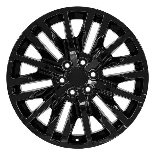 CV33-22090-6550-28B - OE Wheels Replica CV33 22X9 6X139.7 ET28mm Gloss Black - OE Wheels Wheels Canada
