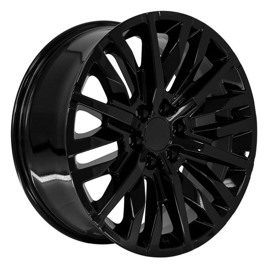 CV33-22090-6550-28B - OE Wheels Replica CV33 22X9 6X139.7 ET28mm Gloss Black - OE Wheels Wheels Canada