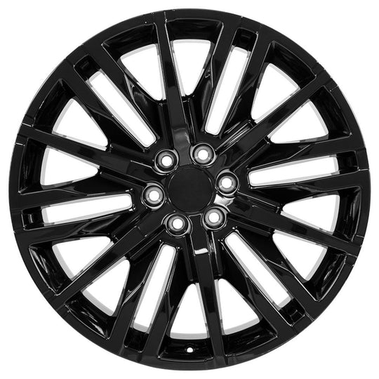 CV33-24100-6550-28B - OE Wheels Replica CV33 24X10 6X139.7 ET28mm Gloss Black - OE Wheels Wheels Canada