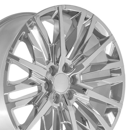 CV33-24100-6550-28C - OE Wheels Replica CV33 24X10 6X139.7 ET28mm Chrome - OE Wheels Wheels Canada
