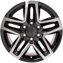 Load image into Gallery viewer, CV34B-18085-6550-26MB - OE Wheels Replica CV34B 18X8.5 6X139.7 ET26mm Black Machined - OE Wheels Wheels Canada