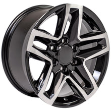 Load image into Gallery viewer, CV34B-18085-6550-26MB - OE Wheels Replica CV34B 18X8.5 6X139.7 ET26mm Black Machined - OE Wheels Wheels Canada