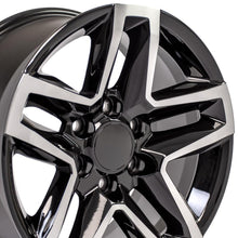 Load image into Gallery viewer, CV34B-18085-6550-26MB - OE Wheels Replica CV34B 18X8.5 6X139.7 ET26mm Black Machined - OE Wheels Wheels Canada