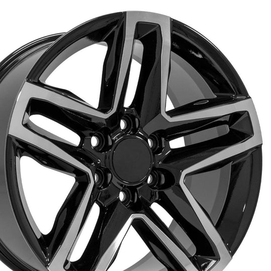 CV34B-20090-6550-26MB - OE Wheels Replica CV34B 20X9 6X139.7 ET26mm Black Machined - OE Wheels Wheels Canada