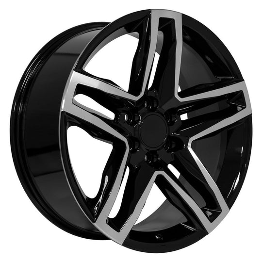 CV34B-22090-6550-26MB - OE Wheels Replica CV34B 22X9 6X139.7 ET26mm Gloss Black - OE Wheels Wheels Canada