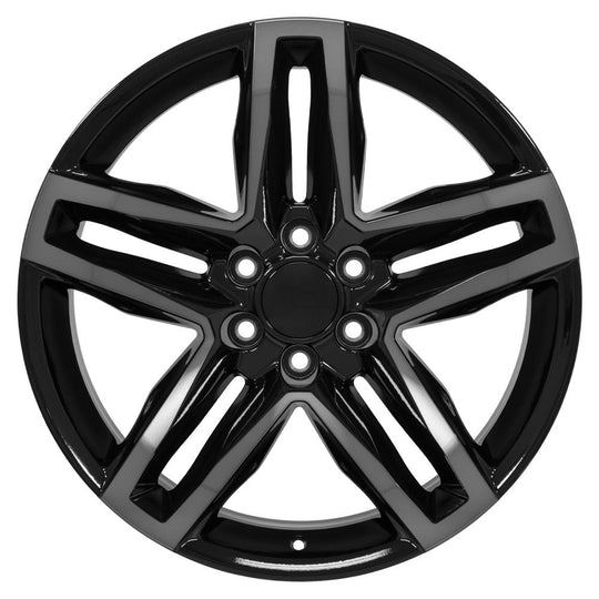 CV34B-22090-6550-26MBT - OE Wheels Replica CV34B 22X9 6X139.7 ET26mm Gloss Black - OE Wheels Wheels Canada
