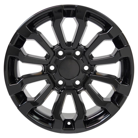 CV35-18085-6550-24B - OE Wheels Replica CV35 18X8.5 6X139.7 24MM Gloss Black - OE Wheels Replica Wheels Canada