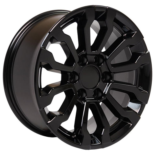 CV35-18085-6550-24B - OE Wheels Replica CV35 18X8.5 6X139.7 24MM Gloss Black - OE Wheels Replica Wheels Canada