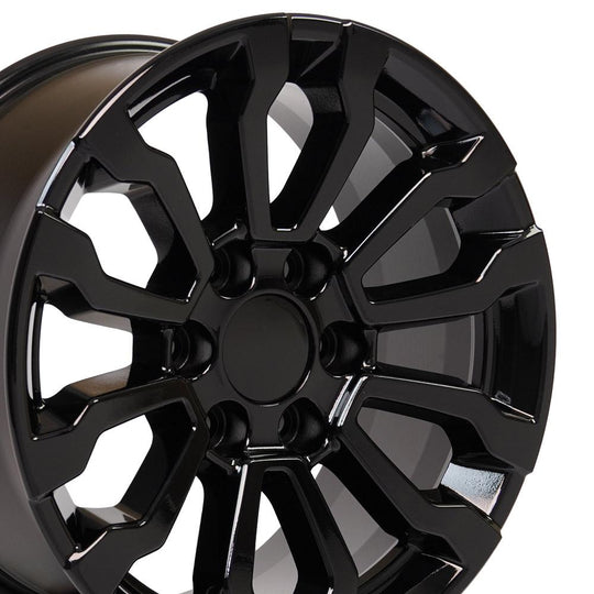 CV35-18085-6550-26B - OE Wheels Replica CV35 18X8.5 6X139.7 ET24mm Gloss Black - OE Wheels Wheels Canada