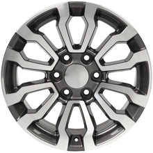 Load image into Gallery viewer, CV35-18085-6550-24MG - OE Wheels Replica CV35 18X8.5 6X139.7 24MM Gunmetal Machined - OE Wheels Replica Wheels Canada