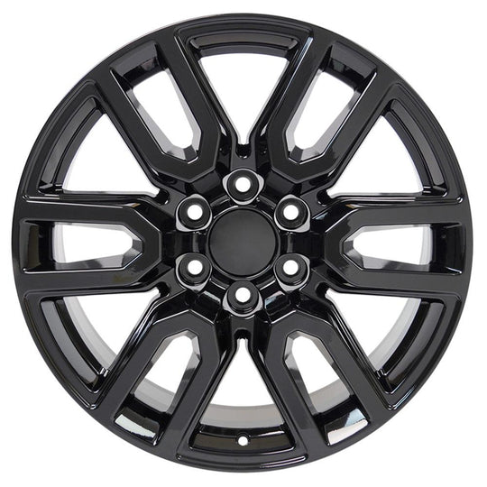 CV36-20090-6550-28B - OE Wheels Replica CV36 20X9 6X139.7 ET24mm Gloss Black - OE Wheels Wheels Canada